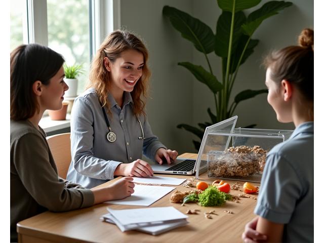 Custom reptile diet planning consultation